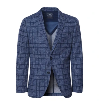 Campbell 073066 385 Donkerblauw grote ruit