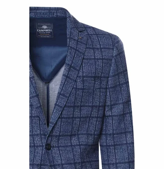 Campbell 073066 385 Donkerblauw grote ruit