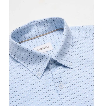 Campbell 096128 3256 Chambray Blue dessin