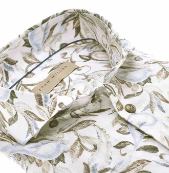 JOHN MILLER 5142110 156000 Middenblauw/beige 156