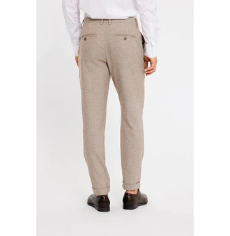 Plain 40048 31073 dark sand check
