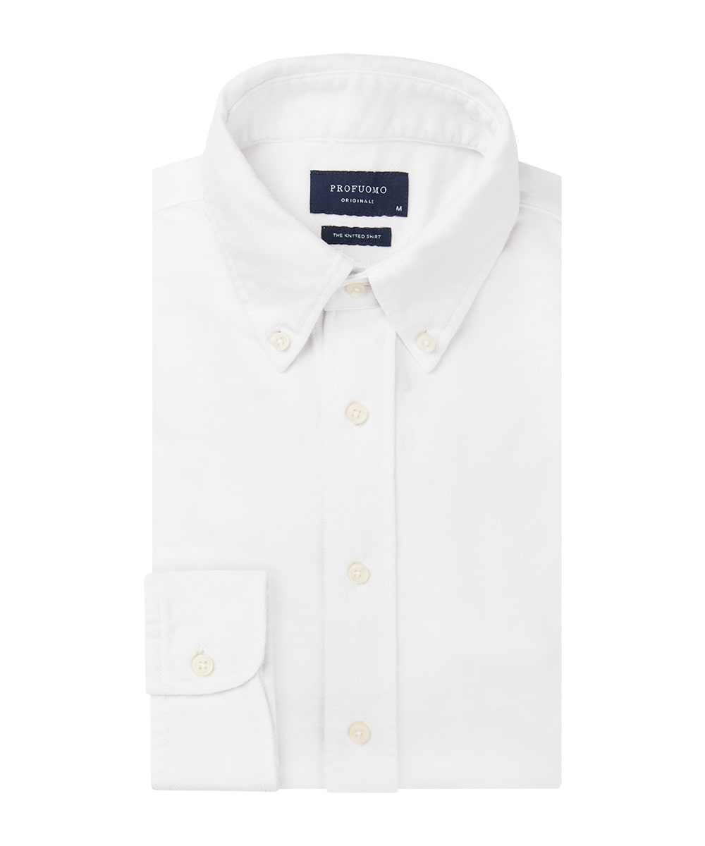 Profuomo Shirt PP0H0A1202 PP0H0A1202 wit Maat EEL