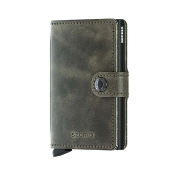 Secrid Wallets MINIWALLET MV-Olive Black